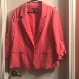 Pink blazer